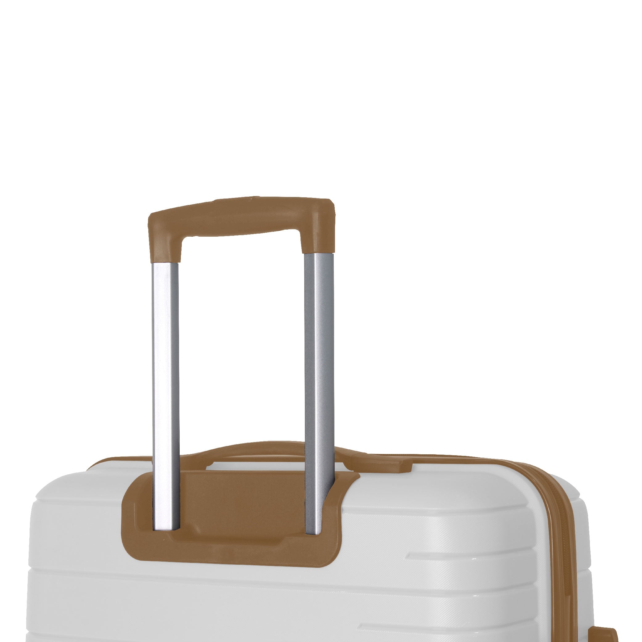 Luggage Set 3 Piece, PP Hardshell Carry On Suitcase With Spinner Wheels & TSA Lock, Lightweight Suitcases For Business, Trip, (20"/24"/28"), White_voghion.com